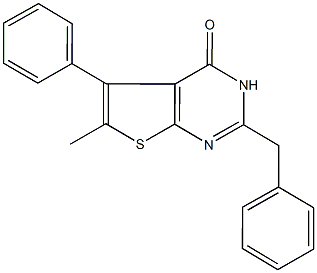 724745-89-5 2-benzyl-6-methyl-5-phenylthieno[2,3-d]pyrimidin-4(3H)-one