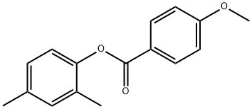 2,4-dimethylphenyl 4-methoxybenzoate Structure