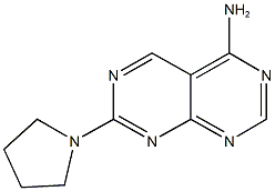 7-(1-pyrrolidinyl)pyrimido[4,5-d]pyrimidin-4-amine|