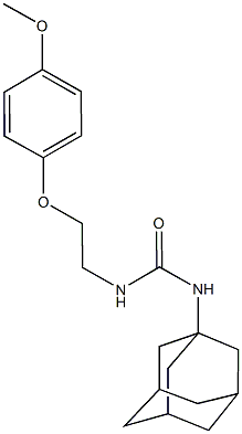 N-(1-adamantyl)-N'-[2-(4-methoxyphenoxy)ethyl]urea|