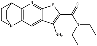 728001-64-7 8-amino-N,N-diethyl-1,2,3,4-tetrahydro-1,4-ethanothieno[2,3-b][1,5]naphthyridine-7-carboxamide