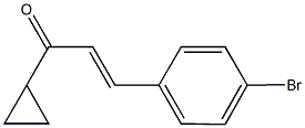 3-(4-bromophenyl)-1-cyclopropyl-2-propen-1-one,72881-71-1,结构式
