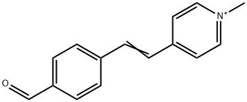 4-[2-(4-formylphenyl)vinyl]-1-methylpyridinium,73264-13-8,结构式