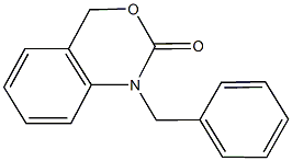 1-benzyl-1,4-dihydro-2H-3,1-benzoxazin-2-one Structure