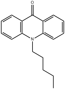 10-pentylacridin-9(10H)-one,73302-52-0,结构式