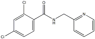 2,4-dichloro-N-(2-pyridinylmethyl)benzamide Struktur