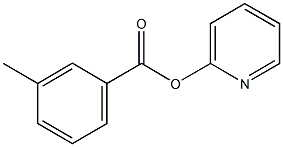 pyridin-2-yl 3-methylbenzoate 结构式