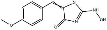 5-(4-methoxybenzylidene)-1,3-thiazolidine-2,4-dione 2-oxime,73855-61-5,结构式