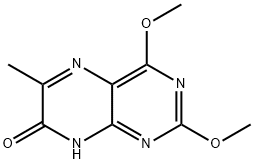 2,4-dimethoxy-6-methyl-7(8H)-pteridinone Structure