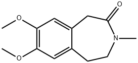 7,8-dimethoxy-3-methyl-1,3,4,5-tetrahydro-2H-3-benzazepin-2-one|