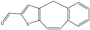 4H-benzo[4,5]cyclohepta[1,2-b]thiophene-2-carbaldehyde,74168-77-7,结构式