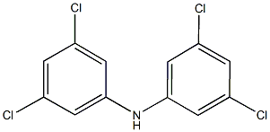 3,5-dichloro-N-(3,5-dichlorophenyl)aniline 化学構造式