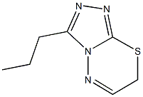 3-propyl-7H-[1,2,4]triazolo[3,4-b][1,3,4]thiadiazine|