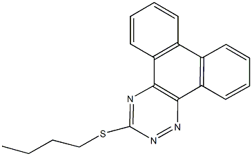 3-(butylthio)phenanthro[9,10-e][1,2,4]triazine Struktur