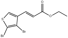 75754-92-6 ethyl 3-(4,5-dibromo-3-thienyl)acrylate