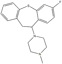 76242-98-3 1-(7-fluoro-10,11-dihydrodibenzo[b,f]thiepin-10-yl)-4-methylpiperazine