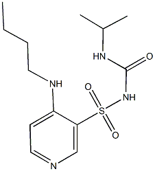 76255-54-4 4-(butylamino)-3-({[(isopropylamino)carbonyl]amino}sulfonyl)pyridine