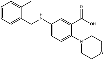 765925-12-0 5-[(2-methylbenzyl)amino]-2-(4-morpholinyl)benzoic acid