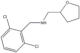 N-(2,6-dichlorobenzyl)-N-(tetrahydro-2-furanylmethyl)amine 化学構造式