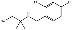 2-[(2,4-dichlorobenzyl)amino]-2-methyl-1-propanol Struktur