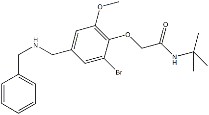 774194-60-4 2-{4-[(benzylamino)methyl]-2-bromo-6-methoxyphenoxy}-N-(tert-butyl)acetamide