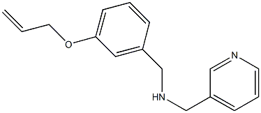 N-[3-(allyloxy)benzyl]-N-(3-pyridinylmethyl)amine Structure