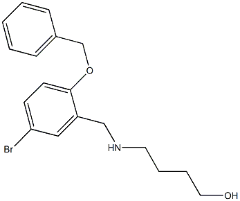 4-{[2-(benzyloxy)-5-bromobenzyl]amino}-1-butanol|