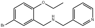 N-(5-bromo-2-ethoxybenzyl)-N-(3-pyridinylmethyl)amine Structure