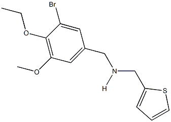 774554-29-9 N-(3-bromo-4-ethoxy-5-methoxybenzyl)-N-(2-thienylmethyl)amine