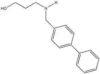 3-[([1,1'-biphenyl]-4-ylmethyl)amino]-1-propanol,774555-60-1,结构式