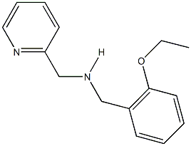 N-(2-ethoxybenzyl)-N-(2-pyridinylmethyl)amine Structure