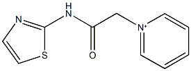 1-[2-oxo-2-(1,3-thiazol-2-ylamino)ethyl]pyridinium|