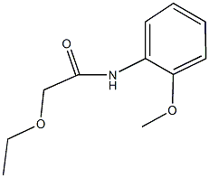 2-ethoxy-N-(2-methoxyphenyl)acetamide Structure