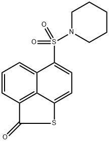 6-(1-piperidinylsulfonyl)-2H-naphtho[1,8-bc]thiophen-2-one,781656-65-3,结构式