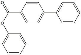 phenyl [1,1'-biphenyl]-4-carboxylate Struktur