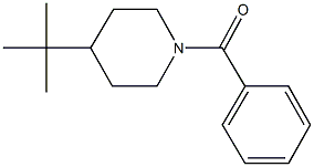 1-benzoyl-4-tert-butylpiperidine Struktur