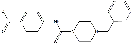 78721-54-7 4-benzyl-N-{4-nitrophenyl}-1-piperazinecarbothioamide