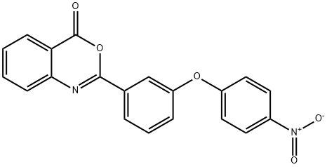 2-(3-{4-nitrophenoxy}phenyl)-4H-3,1-benzoxazin-4-one|