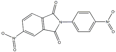 5-nitro-2-{4-nitrophenyl}-1H-isoindole-1,3(2H)-dione 结构式