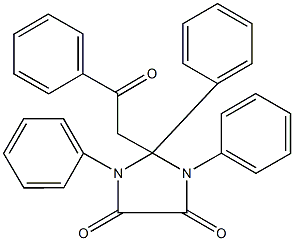 2-(2-oxo-2-phenylethyl)-1,2,3-triphenyl-4,5-imidazolidinedione,791785-93-8,结构式