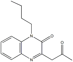 1-butyl-3-(2-oxopropyl)-2(1H)-quinoxalinone|