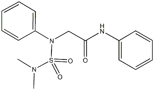 791787-98-9 2-{[(dimethylamino)sulfonyl]anilino}-N-phenylacetamide