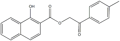 791788-82-4 2-(4-methylphenyl)-2-oxoethyl 1-hydroxy-2-naphthoate