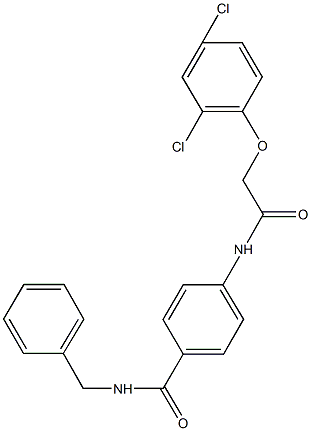791797-43-8 N-benzyl-4-{[(2,4-dichlorophenoxy)acetyl]amino}benzamide