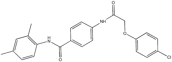 791800-53-8 4-{[(4-chlorophenoxy)acetyl]amino}-N-(2,4-dimethylphenyl)benzamide