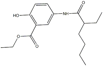 791801-82-6 ethyl 5-[(2-ethylhexanoyl)amino]-2-hydroxybenzoate