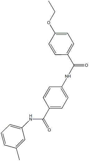 4-ethoxy-N-[4-(3-toluidinocarbonyl)phenyl]benzamide Structure