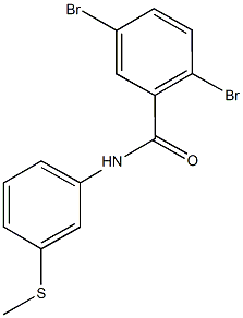 791802-96-5 2,5-dibromo-N-[3-(methylsulfanyl)phenyl]benzamide
