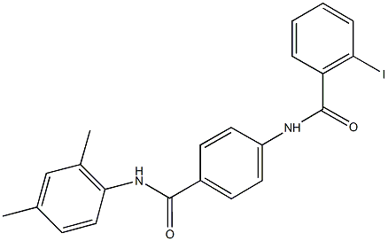 791803-19-5 N-{4-[(2,4-dimethylanilino)carbonyl]phenyl}-2-iodobenzamide