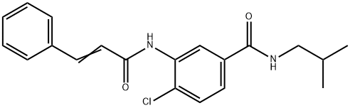791803-33-3 4-chloro-3-(cinnamoylamino)-N-isobutylbenzamide